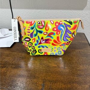 Consuela Vibrant Floral Cosmetic Bag